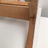 Vintage wooden magazine door