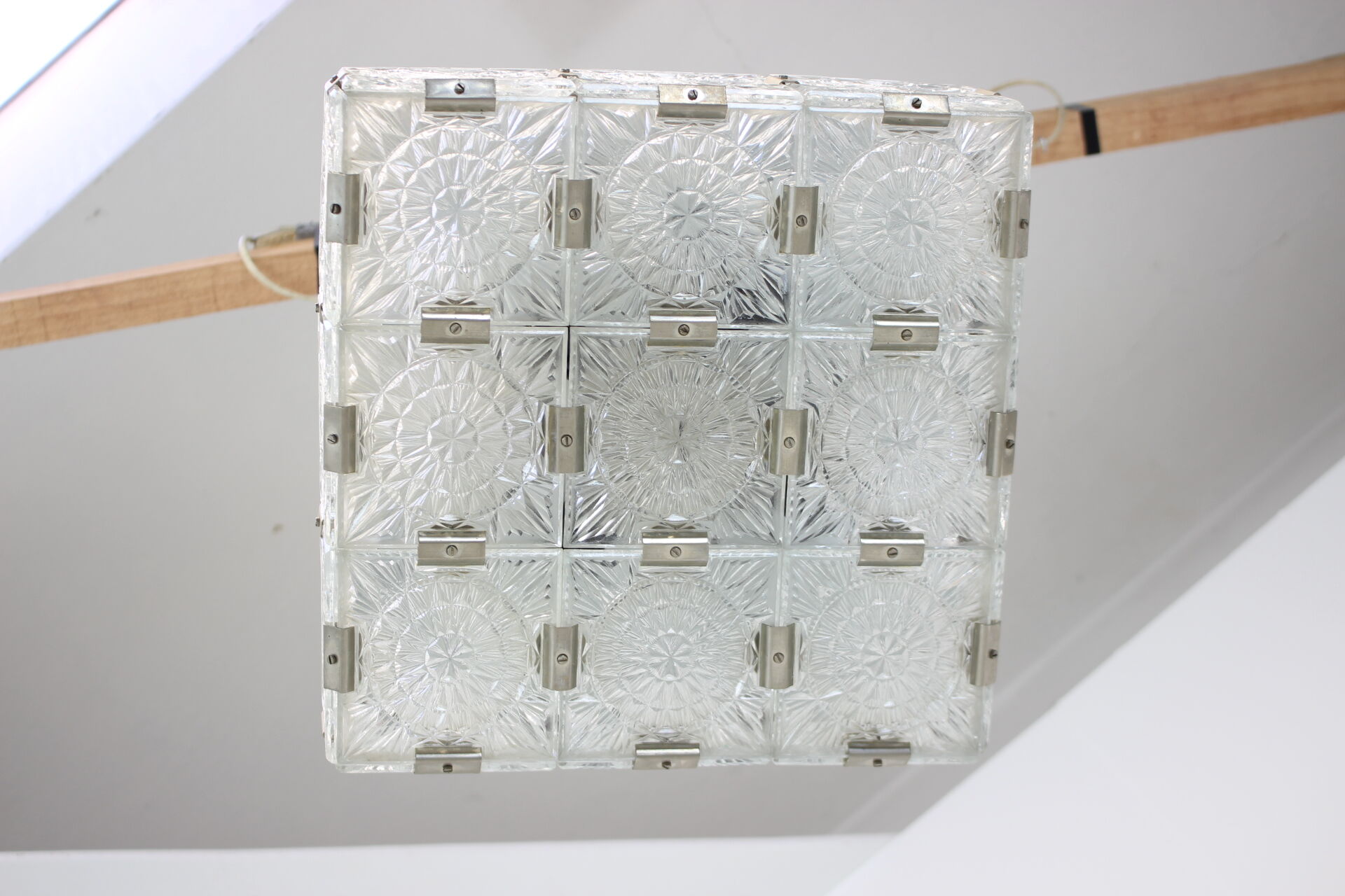 Mid-century chandelier/ Kamenický Šenov, Preciosa, 1970's.