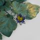 Ceiling lamp or wall lamp with painted metal foliage, ear of wheat. Year 70 80