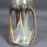 Small vase with handles in flamed sandstone around 1920/40 SB