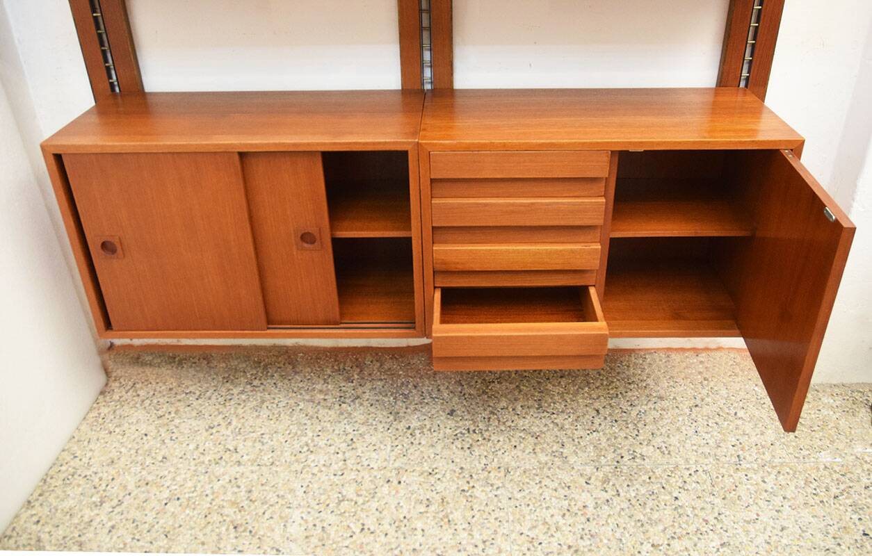 Poul Cadovius modular bookcase, Denmark, 1960s