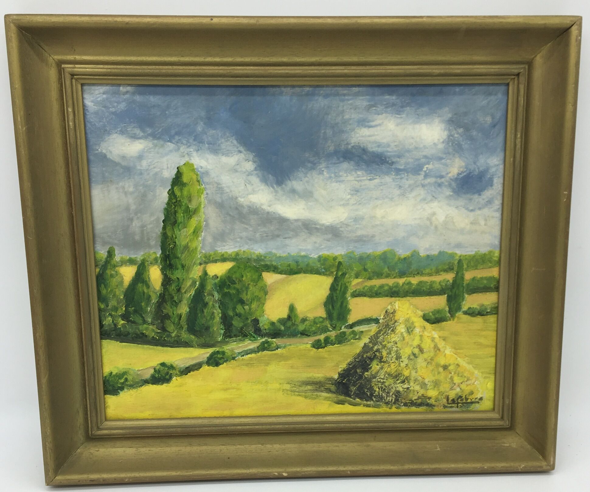 Table summer landscape years 60/70