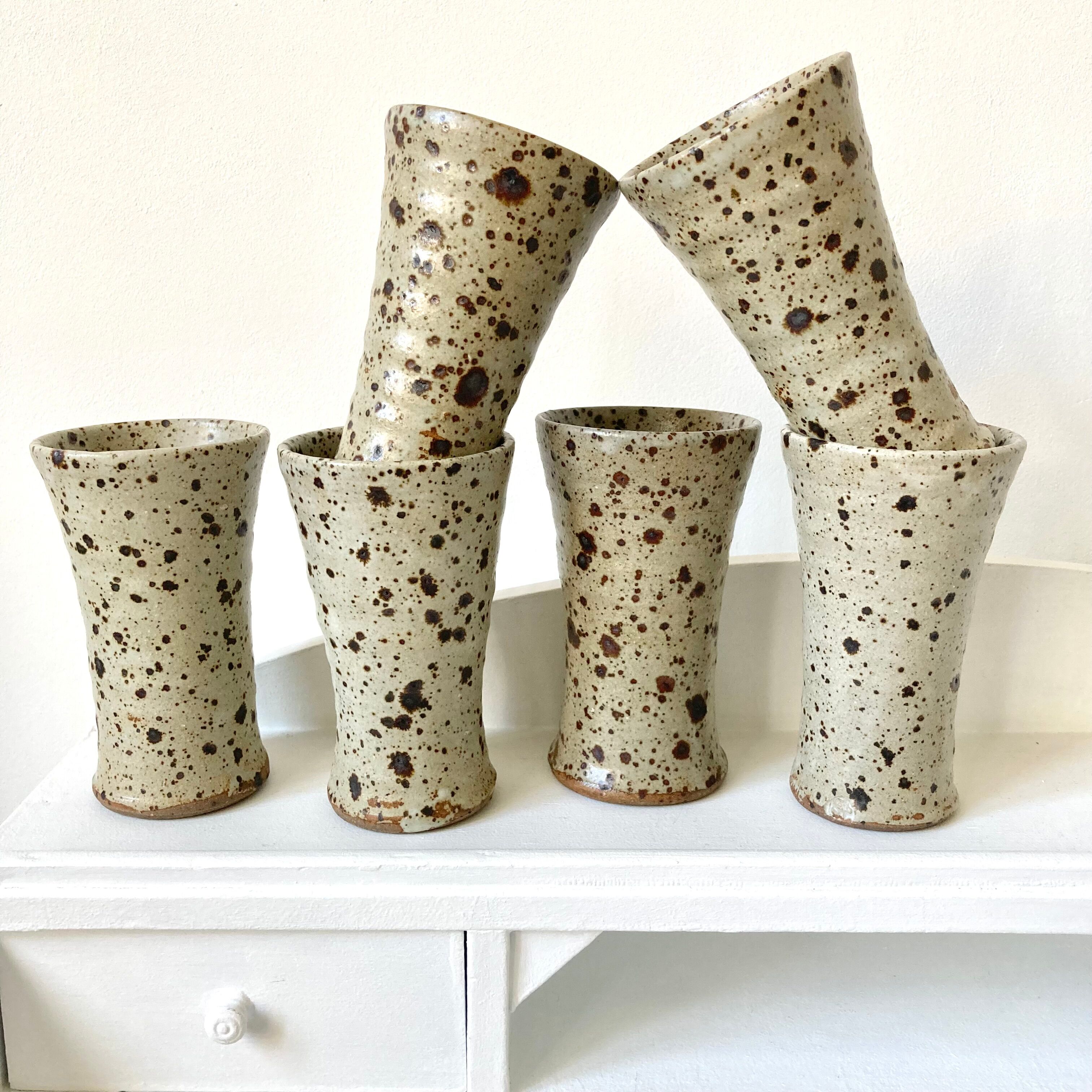 Cups sandstone cups pyrité Gustave Tiffoche, La borne 1960/70