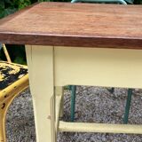 Farm table with drawer