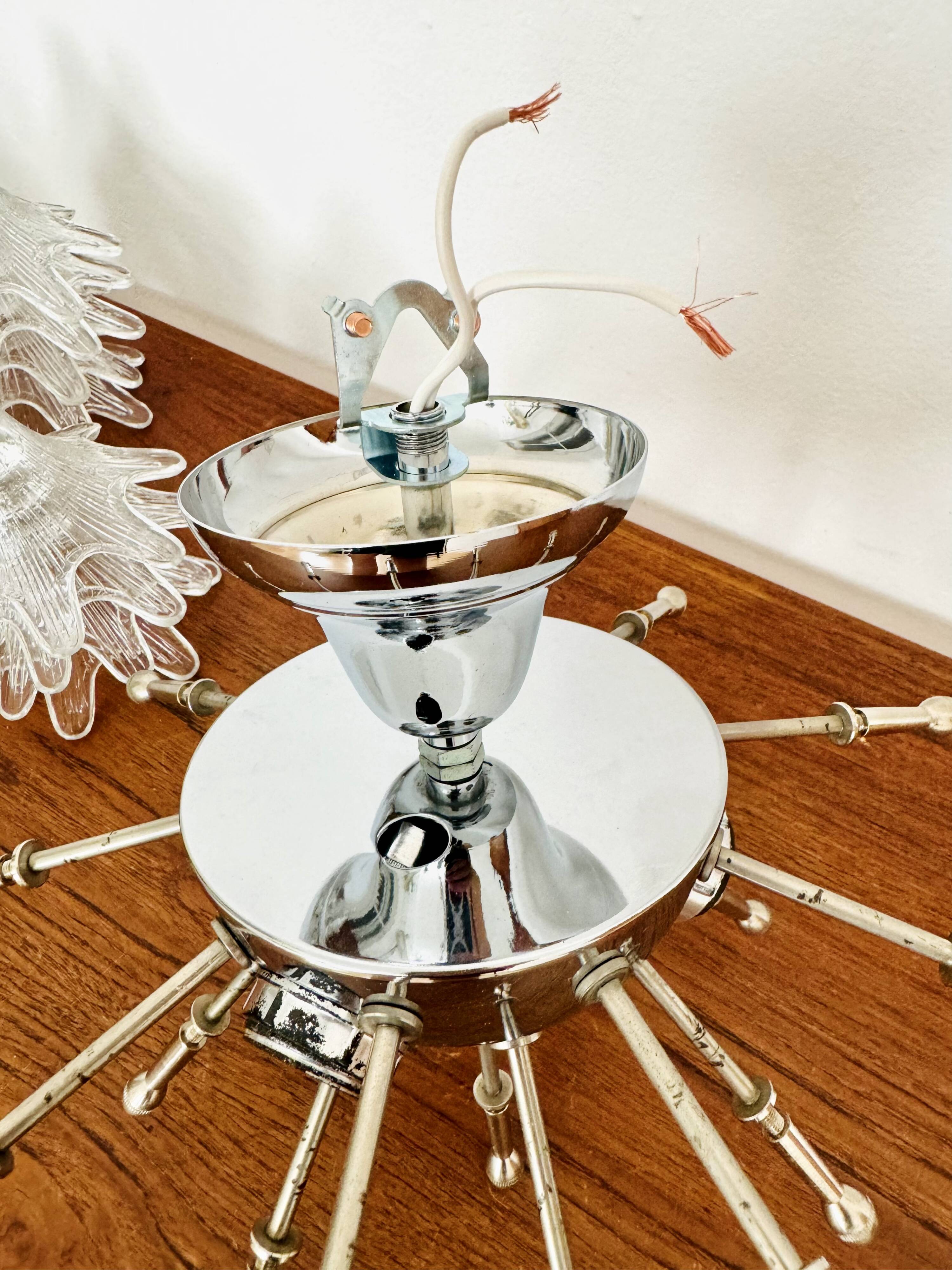 Lustre en verre de Murano par Paolo Venini pour VeArt