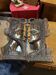 Pair of large African wedding masks