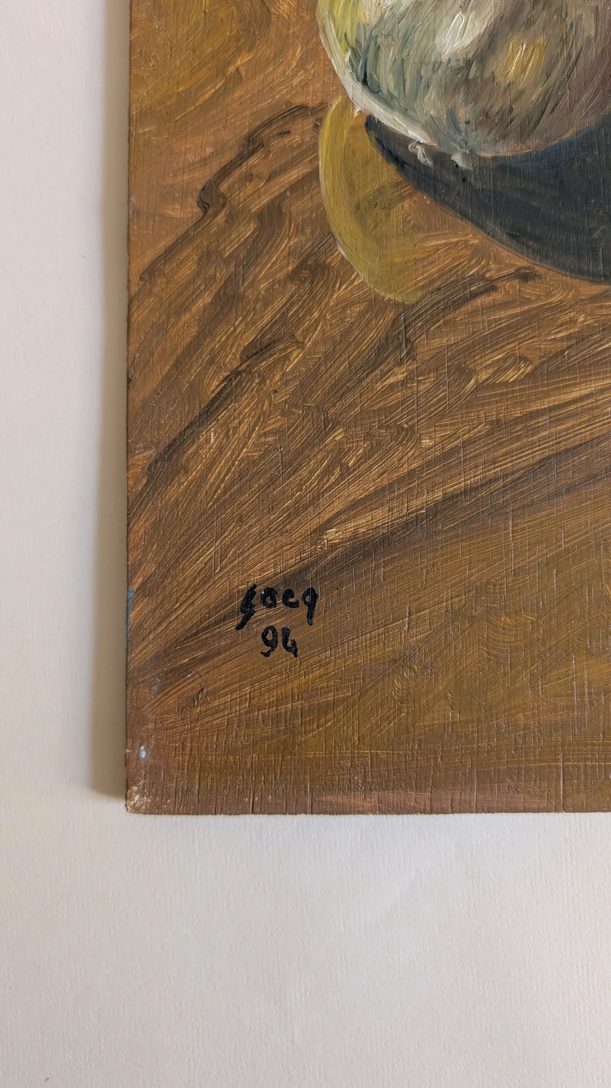 Still life – Oil on wood