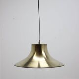Mid-century design brass pendant by Napako, 1970s