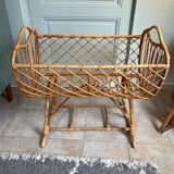 Rattan cradle