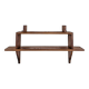 Etagère en chêne des années 40 Reconstruction