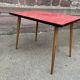 Table basse cocktail formica vintage 1960
