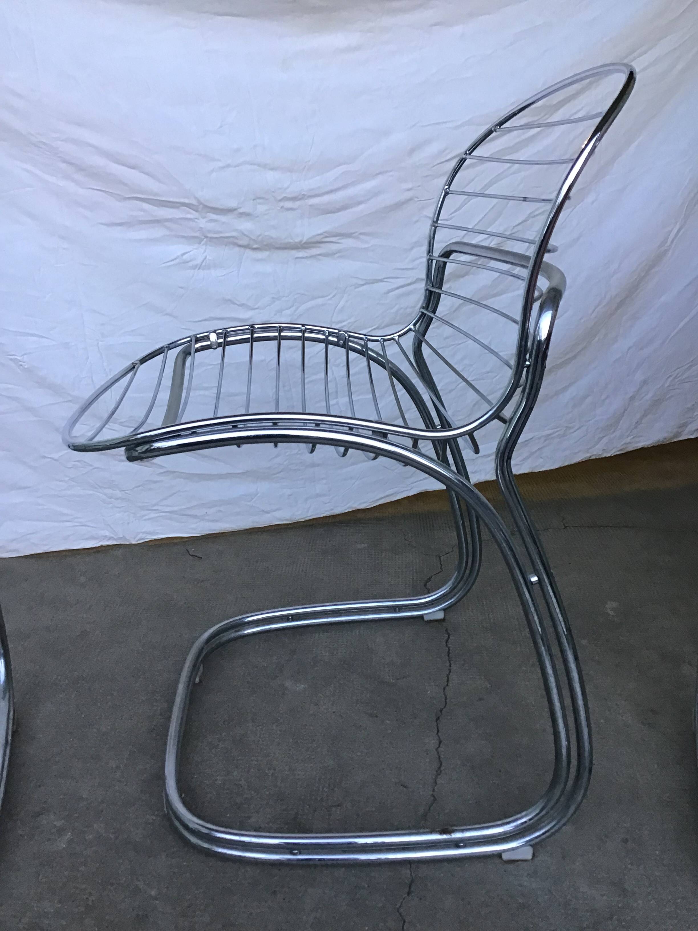 Lot de 3 chaises Sabrina Gastone Rinaldi