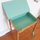 Bureau pupitre enfant Baumann années 50 vert