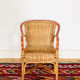 Rattan and wicker children's chair