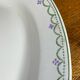 Service plates, ironstone, Violetta collection, Longwy