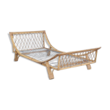 Ondaflex rattan bed 1960