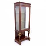 Vitrine de style Empire, fin du XIXe siècle, Europe du Sud.