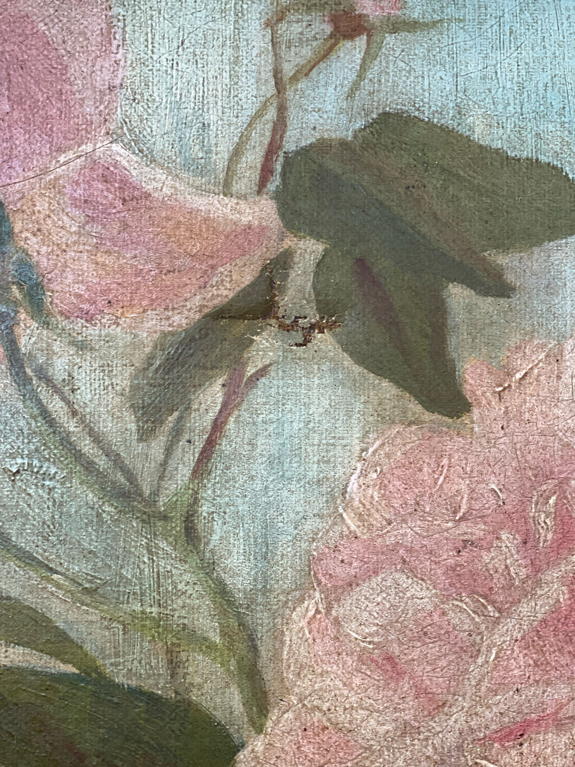 Old painting late eighteenth century