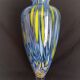 Large Murano glass vase, handmade, 38 cm high