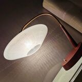 Lampe de table design Temde Leuchten capot en verre années 60