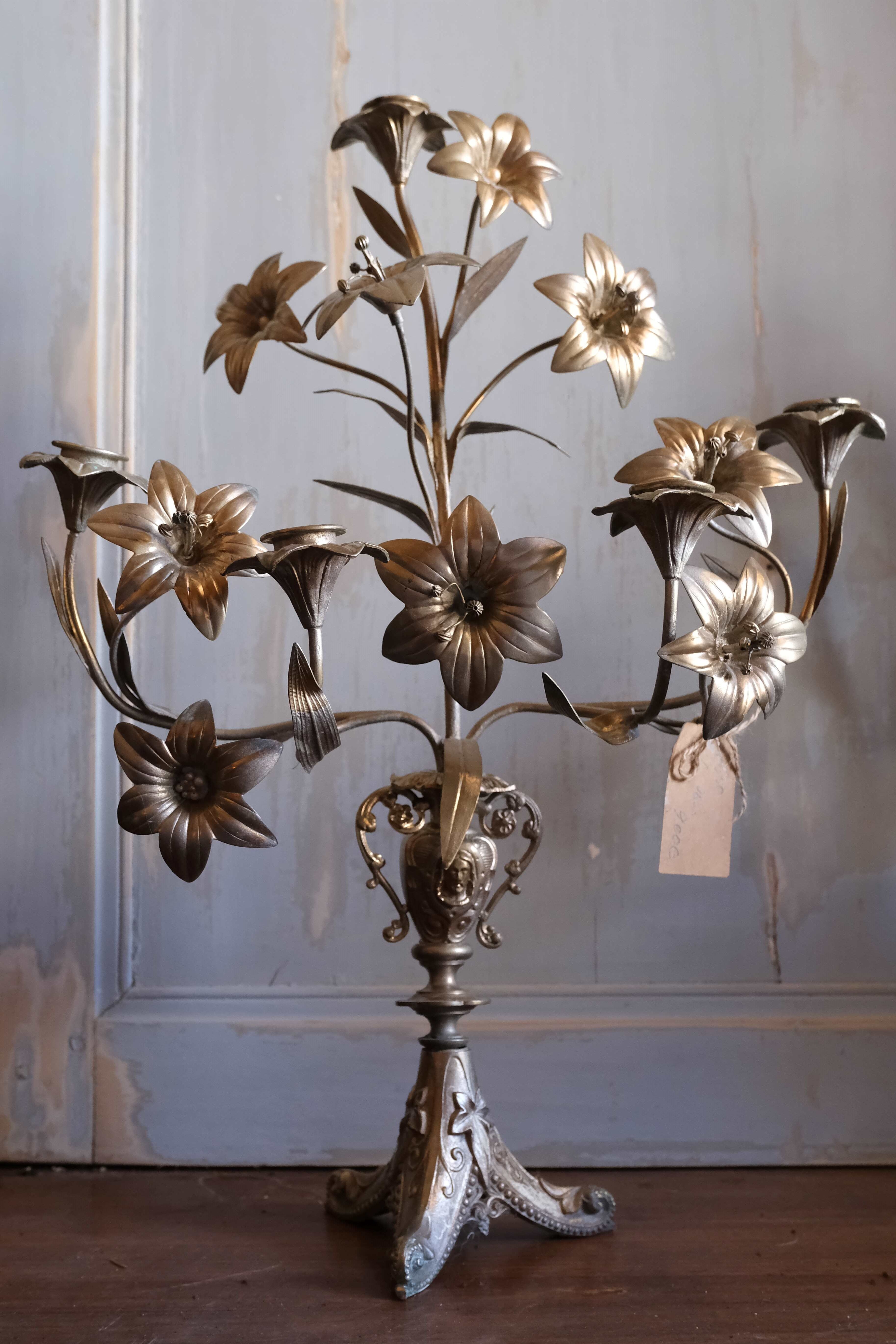 Pair of candelabras