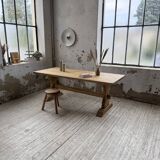 2m beech monastery table