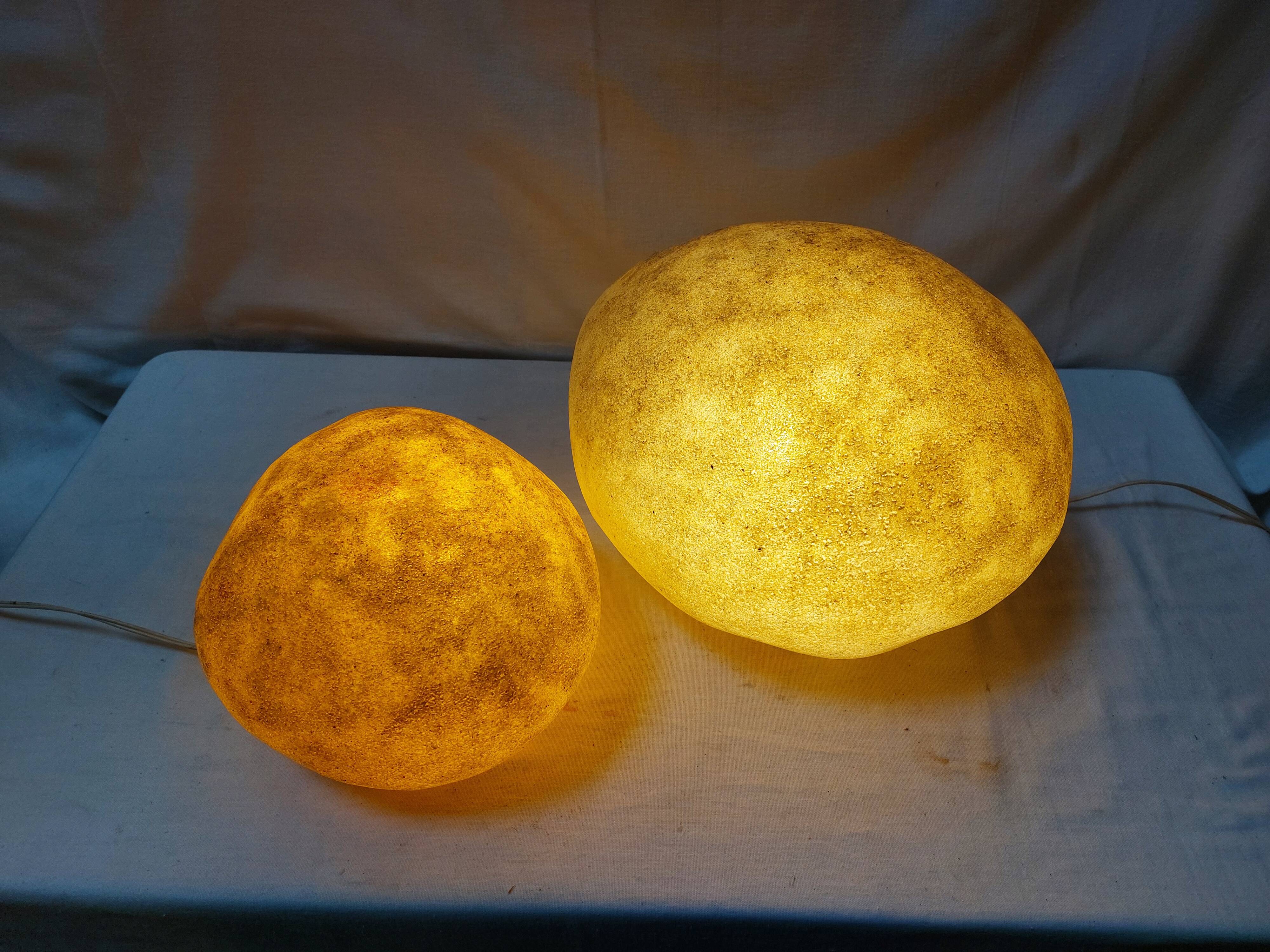 Pair of Dora lamps by André Cazenave for Atelier A - 1970s
