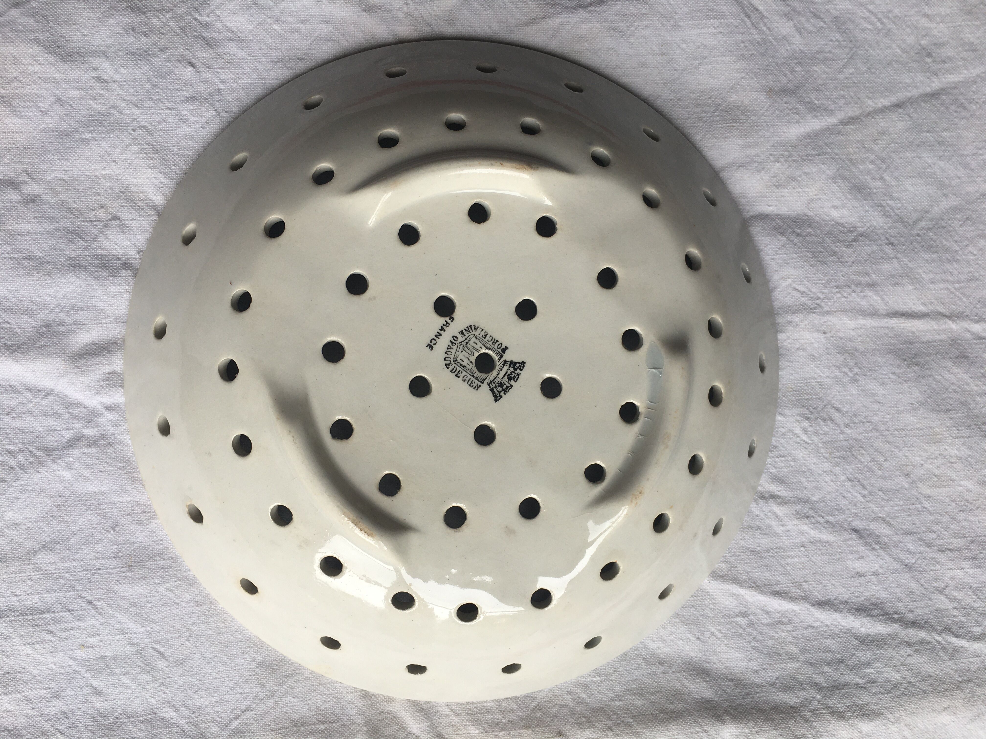 Gien earthenware drain