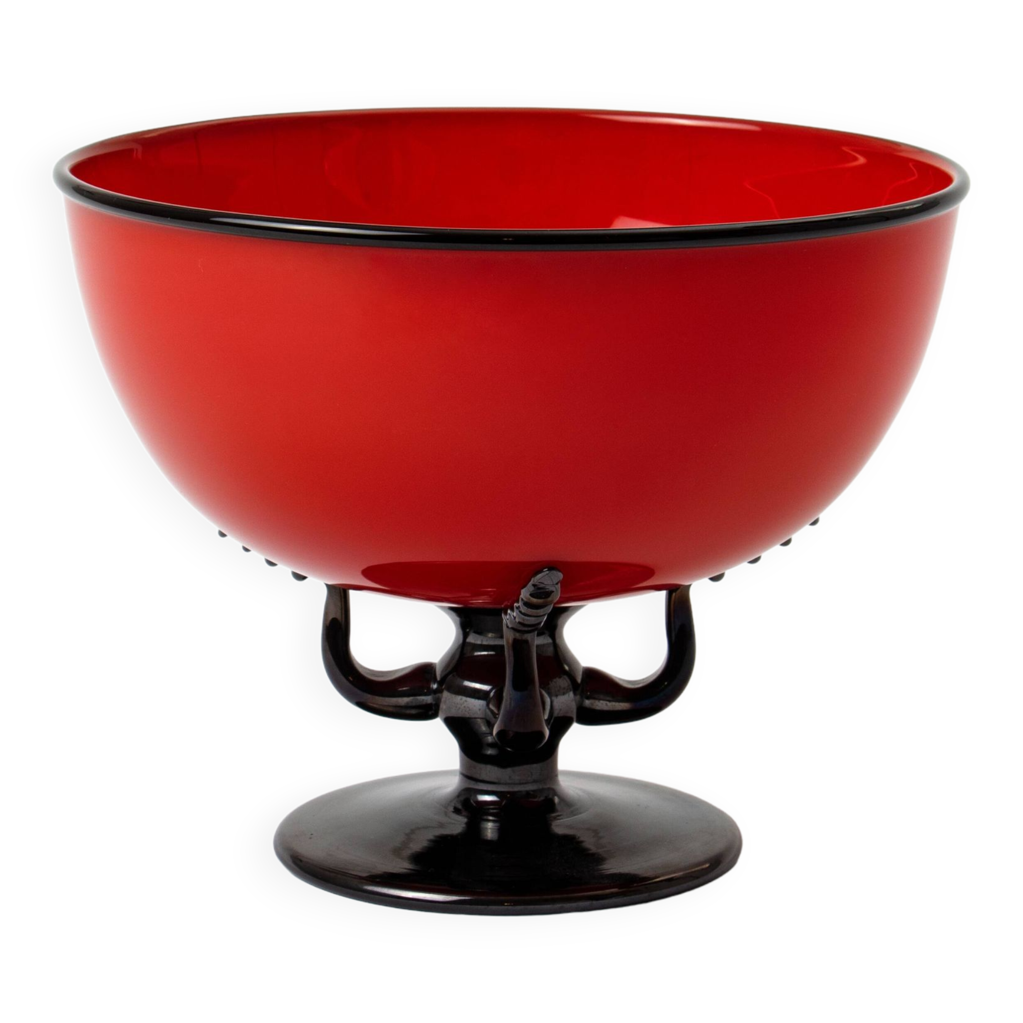 Transjö Hytta blown glass cup (Sweden)