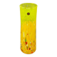 1970s Luxury Yellow Handrafted Vase in Murano Glass by Maestro del Vetro. M