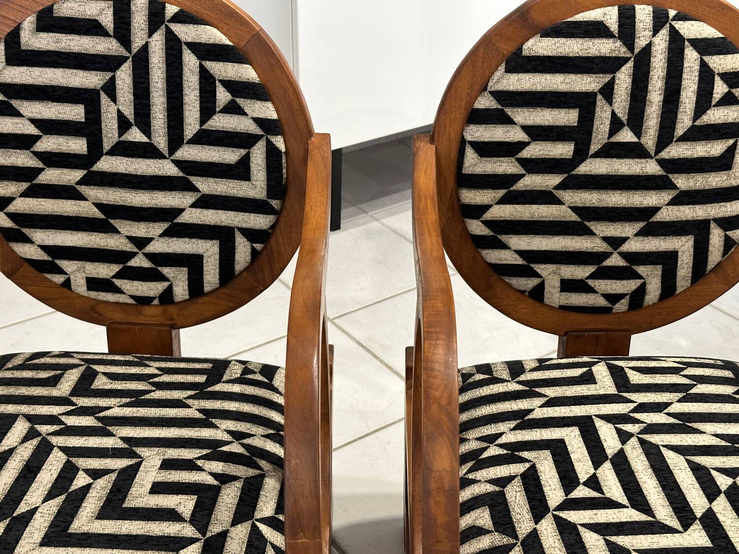 Pair of Art Deco armchairs by Hungarian designer Lajos Kosma, 1930s