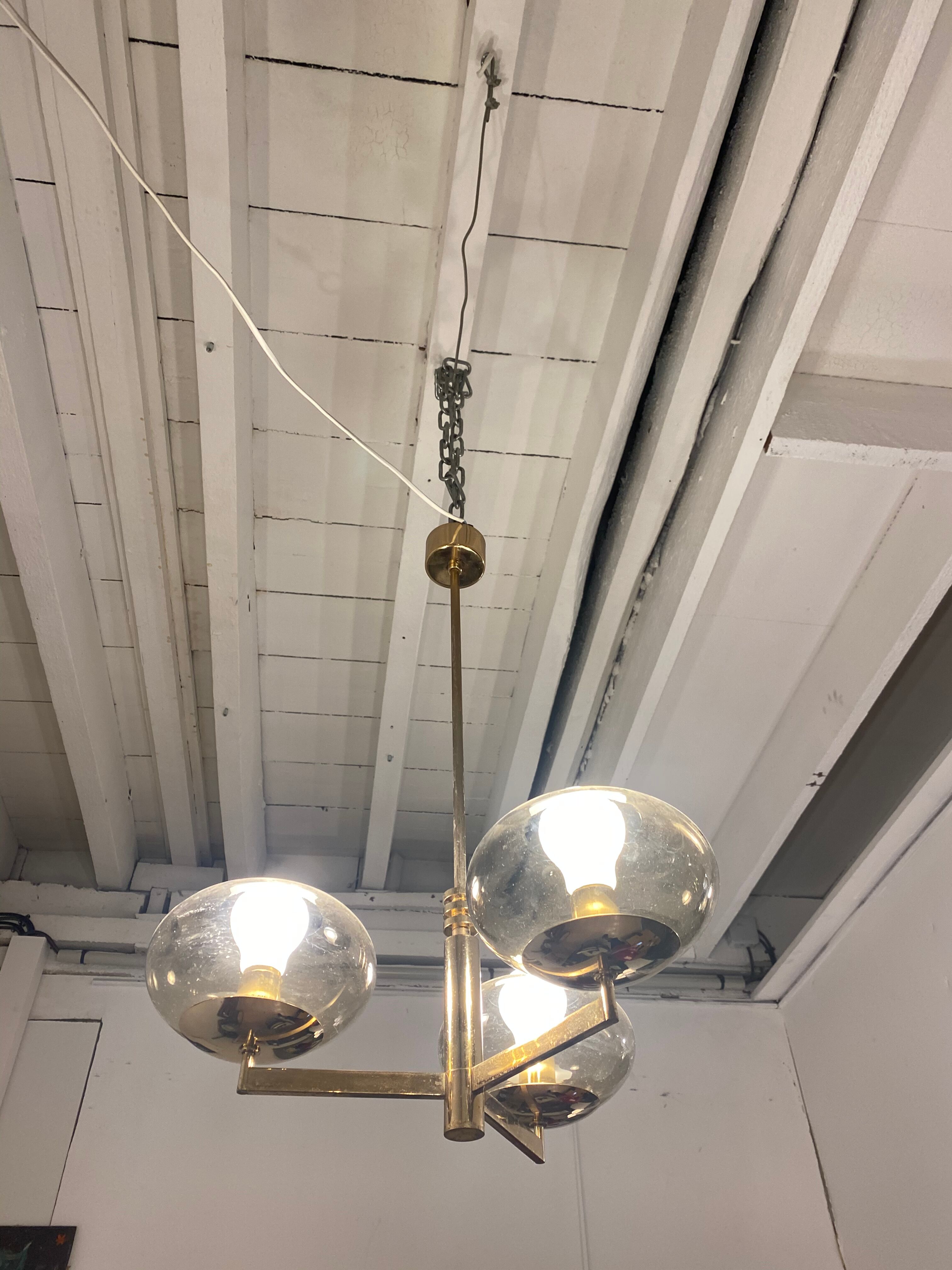 Lustre de chez Sciolari à Milan