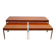 Un ensemble de tables de café gigognes vintage de milieu de siècle de Merrow Associates - If.