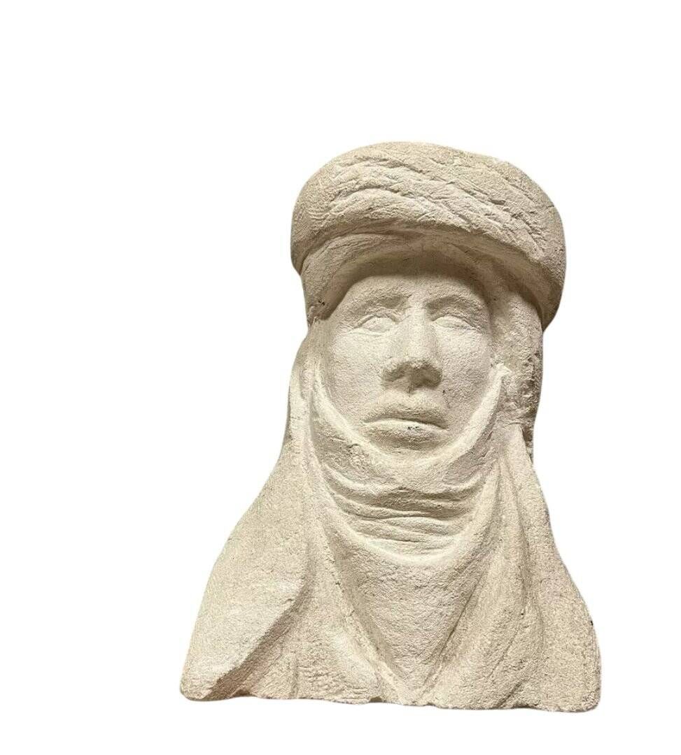 Important Orientalist stone sculpture volume from the Art Deco period.
