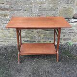 Table d'appoint à 2 plateaux