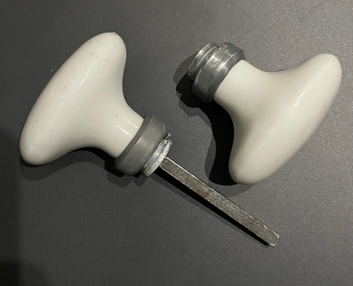 Porcelain handles