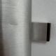 Vintage double wall light in brushed metal and rosewood, France, 1970.