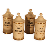 Porcelain medicine jars