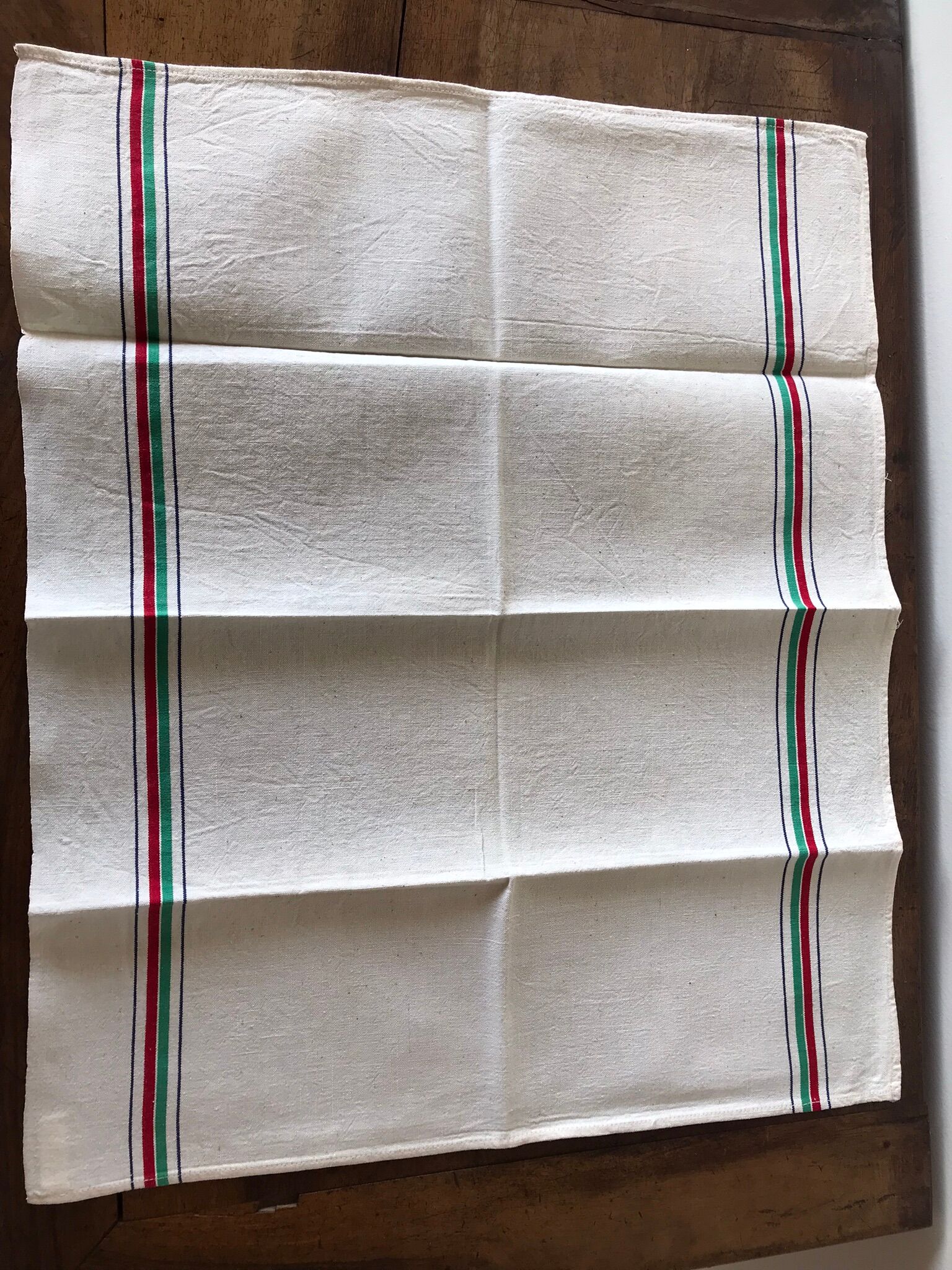 Old tea towel in mestizo
