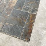 1950s slate coffee table