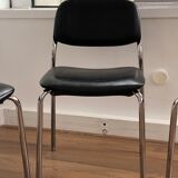 Lots of black chairs design