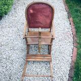 Child rocking horse wooden