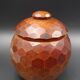 Wooden box- Decoration of cut sides - circa 1950