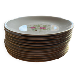 Gien dinner plates