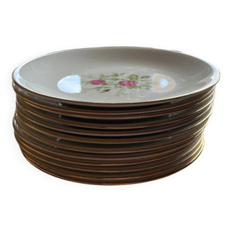 Gien dinner plates