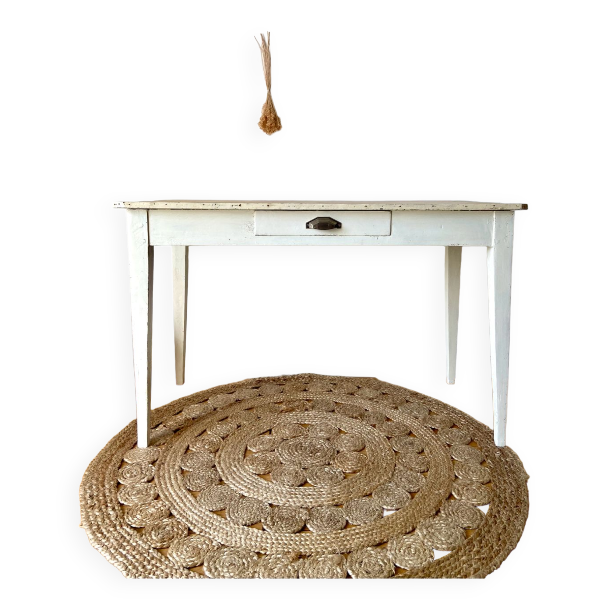 Patinated farmhouse table