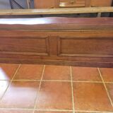 Old oak chest bench
