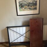 Set of two Habitat mahogany consoles