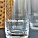 Set 4 crystal whisky glasses St Louis model Space, 1970s