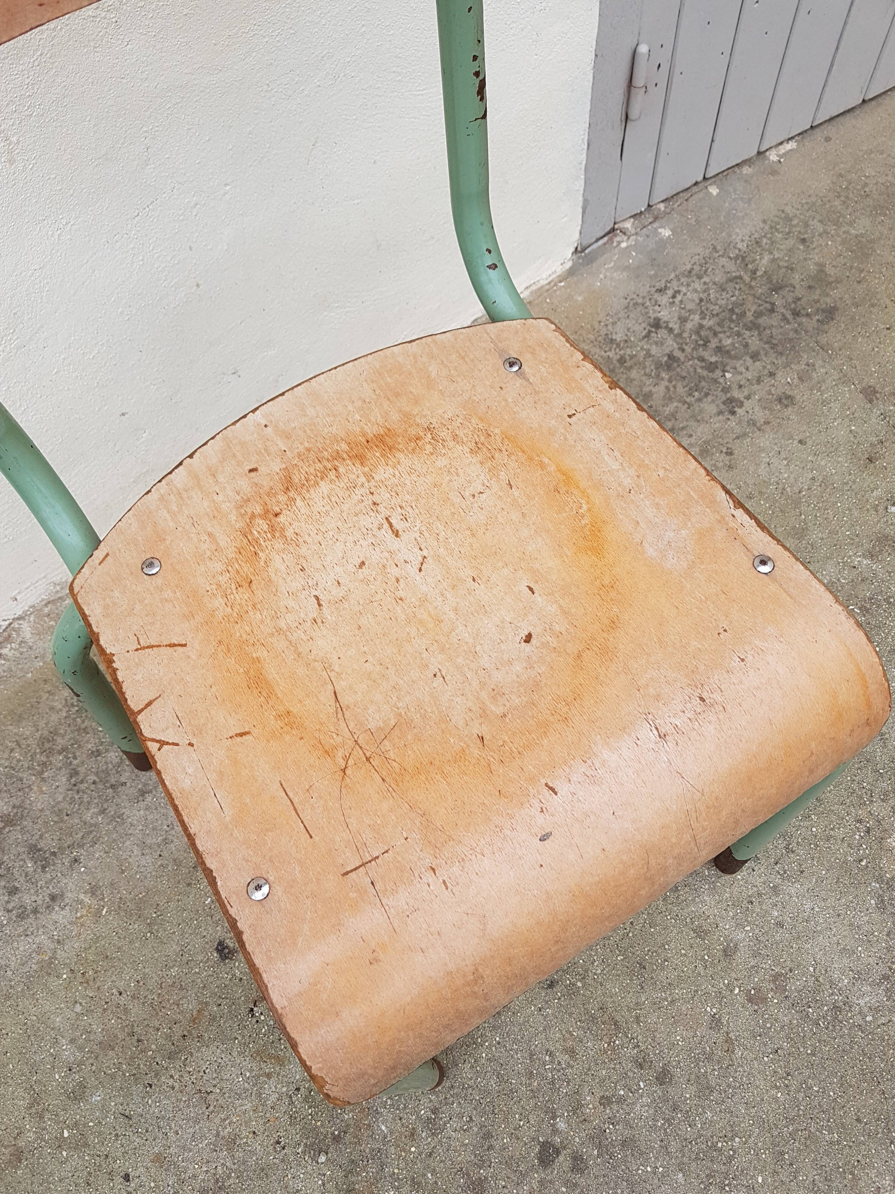 Old adult school Mullca chair